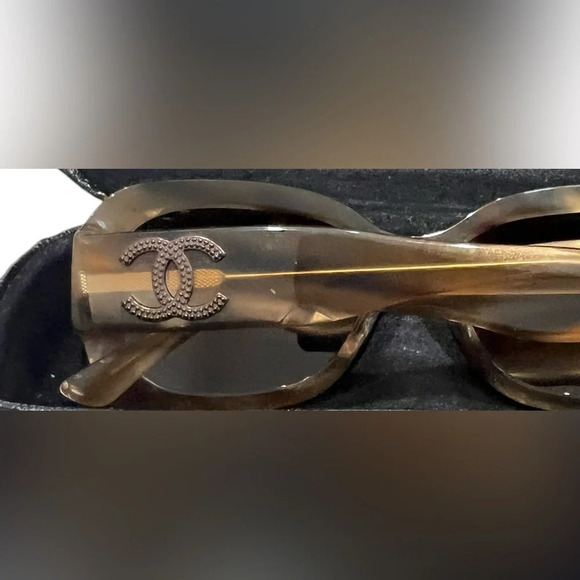 Chanel 5102c 871 Opal Light Brown With Case - Picture 2 of 7